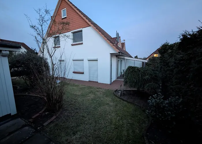 Modernes Monteurhaus - Gaestehaus Fuer Bis Zu 8 Personen Mit Eigenem Wintergarten Und Carport Semesterbostad Sottrum